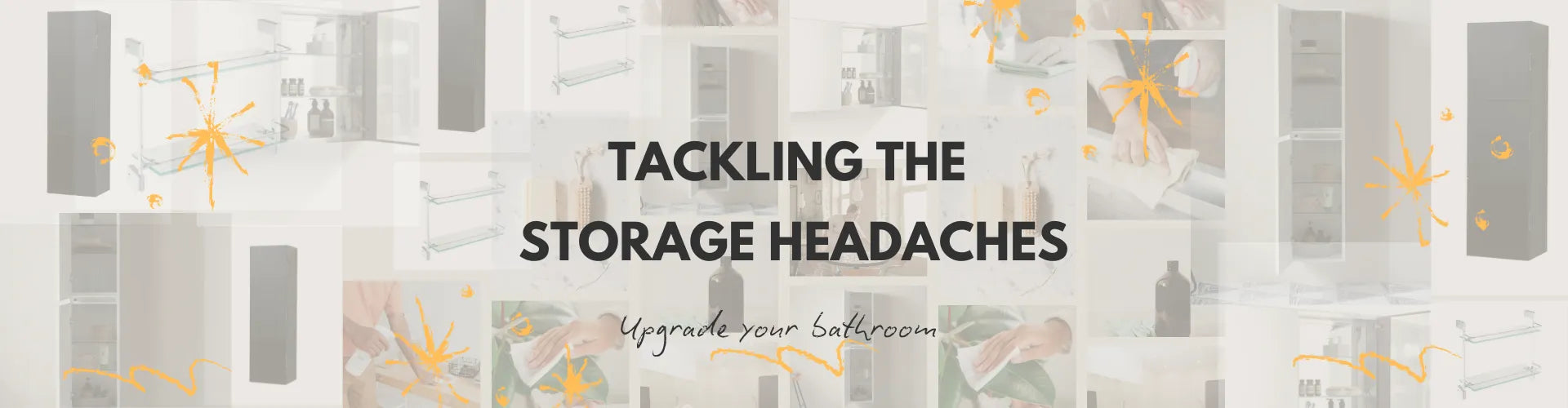 Bathroom storage solutions by Bathify