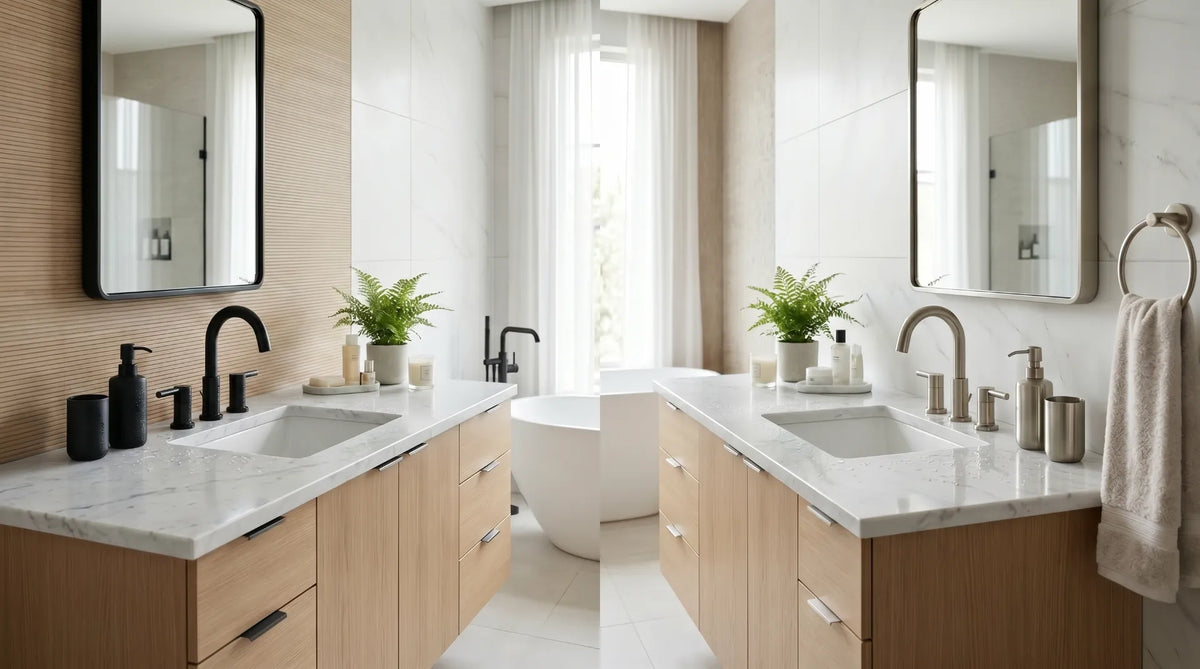 Matte Black vs Brushed Nickel: Which Finish Lasts Longer?