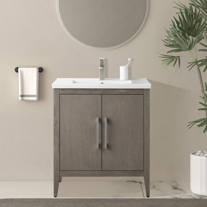 Driftwood Gray / Brushed Nickel