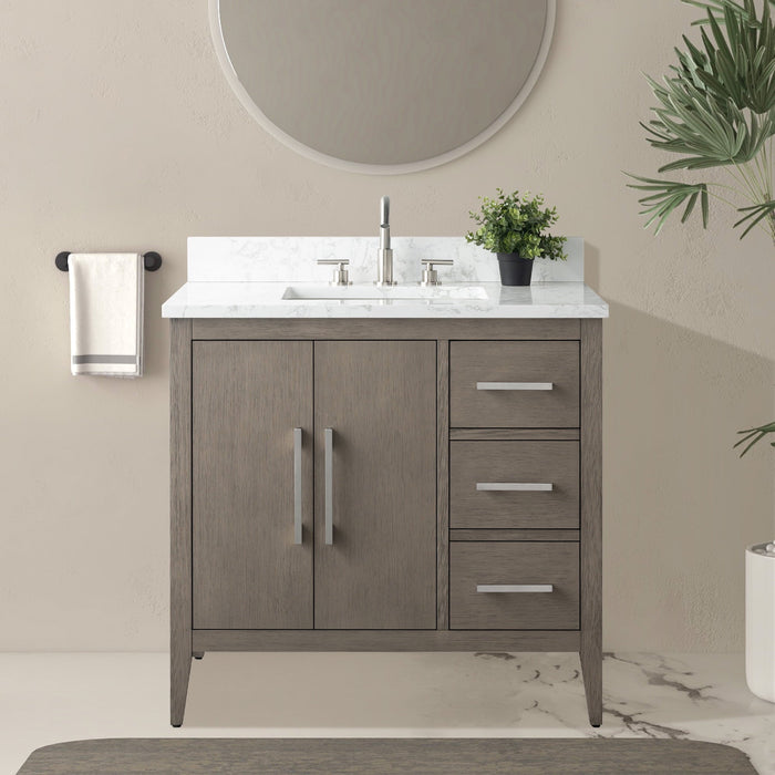 Driftwood Gray / Brushed Nickel