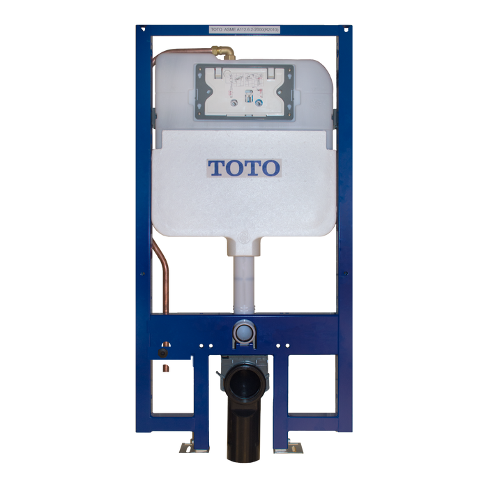 TOTO Duofit In Wall Toilet Tank with Dual Max Dual Flush 1.28 and 0.9 GPF System with Copper Supply