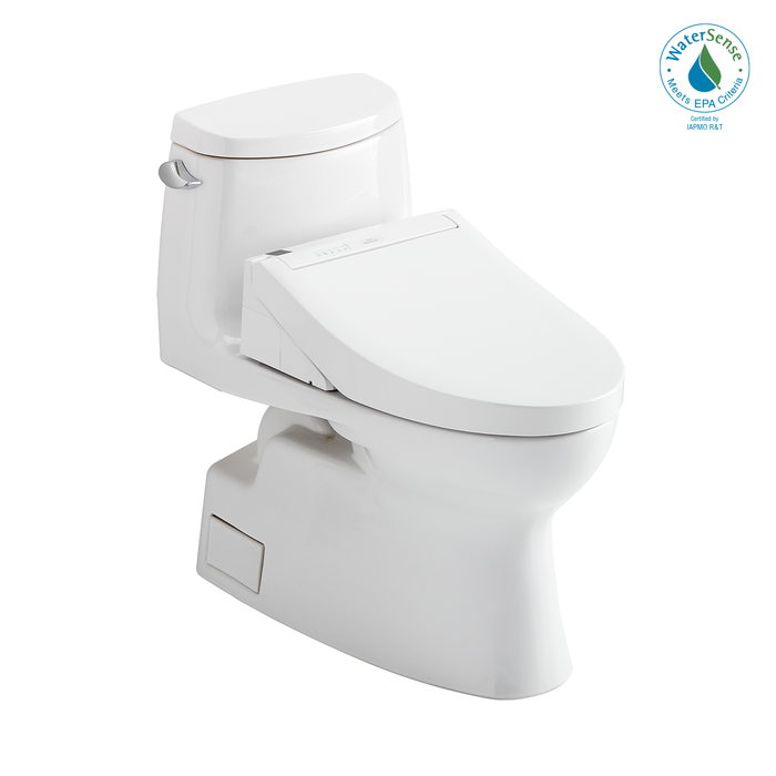 TOTO Washlet+ Carlyle II 1G One Piece Elongated 1.0 GPF Toilet and Washlet+ C5 Bidet Seat