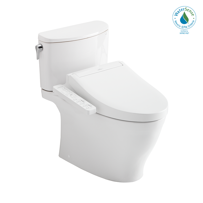 TOTO Washlet+ Nexus 1G Two Piece Elongated 1.0 GPF Toilet with C2 Bidet Seat