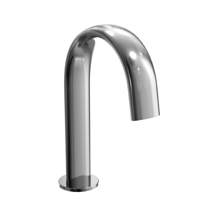 TOTO Gooseneck AC Powered 0.5 GPM Touchless Bathroom Faucet - 10 Second On Demand Flow