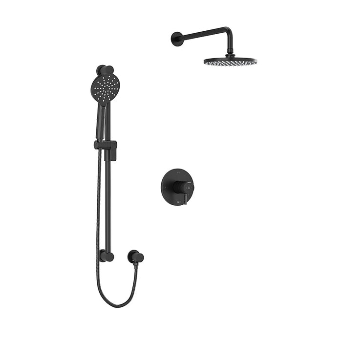 Riobel Riu Shower Kit: 2-Way System with Hand Shower and Shower Head