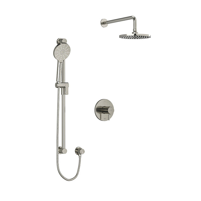 Riobel Riu Shower Kit: 2-Way System with Hand Shower and Shower Head