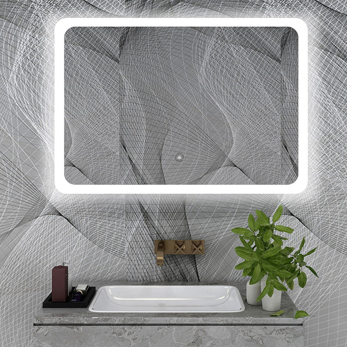 Dana 28" x 47" LED Bathroom Mirror with Touch Sensor