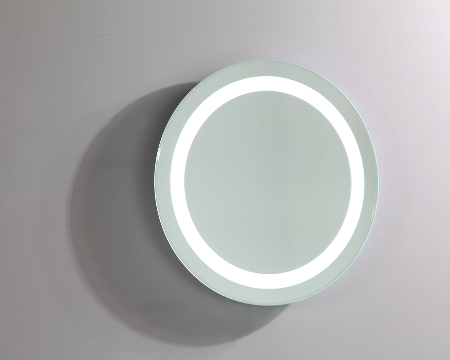 Arc 24" Round LED Bathroom Mirror with Sensor Switch
