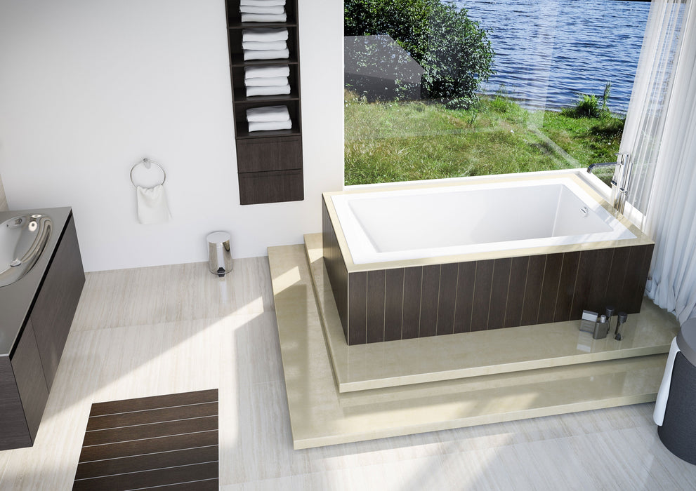 Mella 66" x 34" Drop-In Bathtub