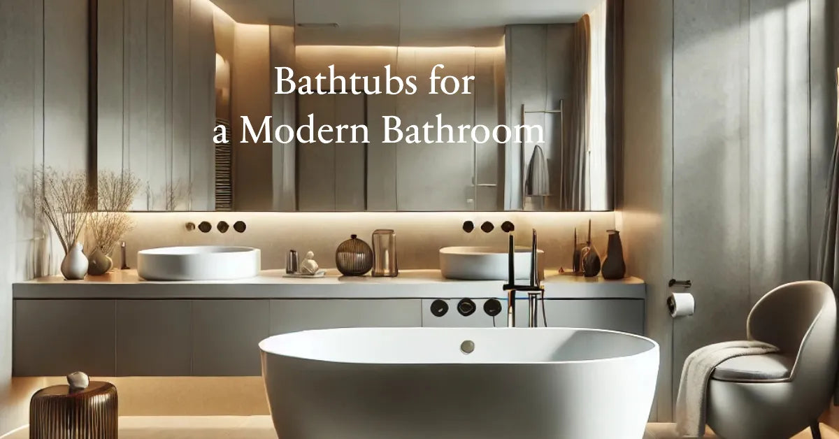 Modern bathtubs for a bathroom upgrade