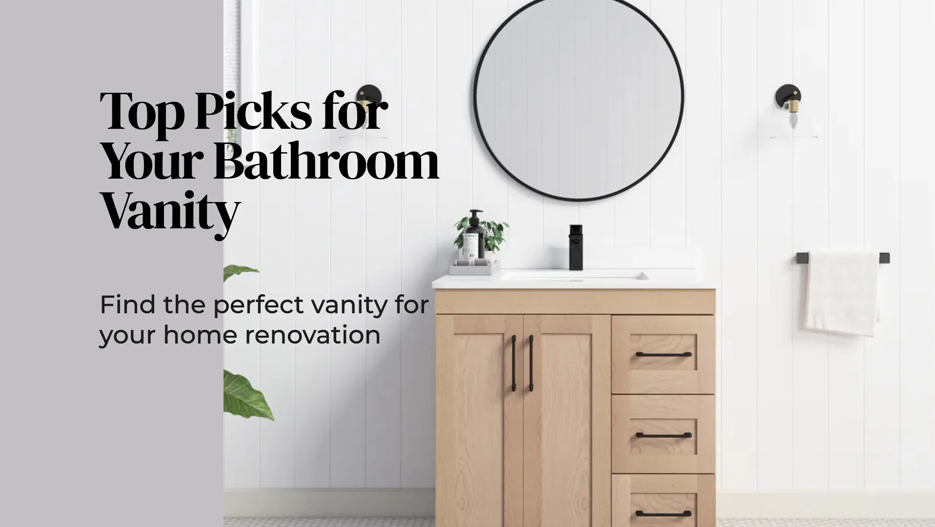popular bathroom vanities by Bathify Canada