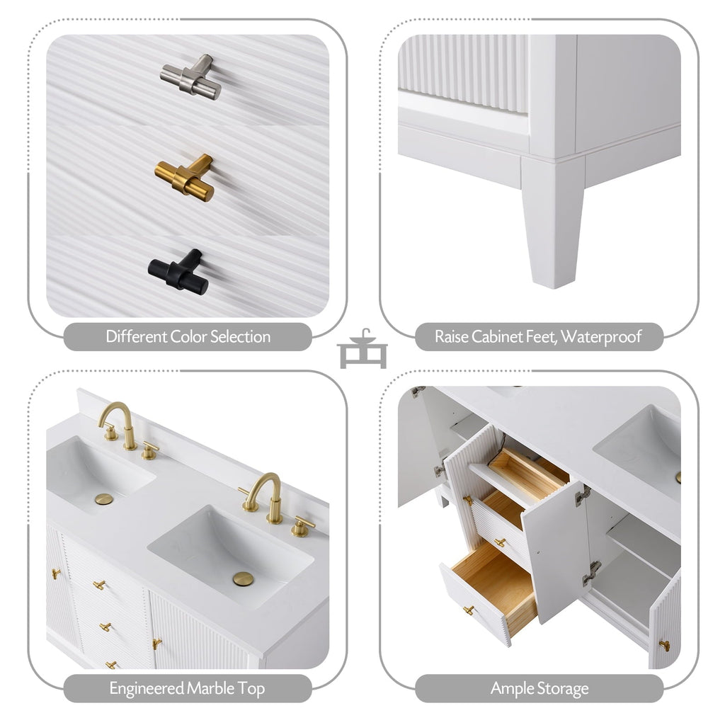 Linear White / Matte Black