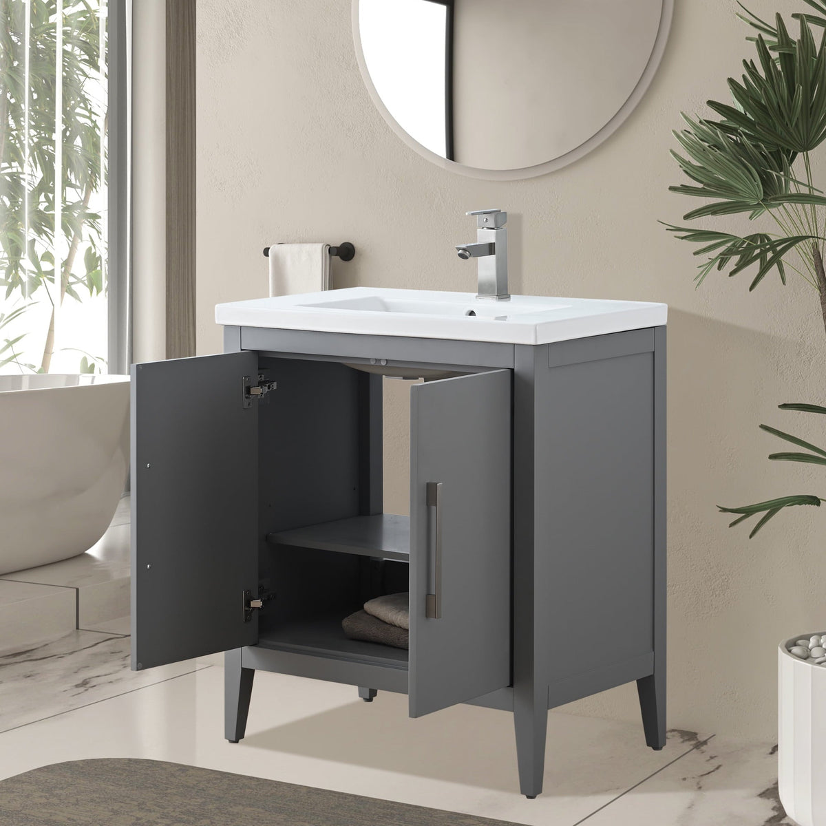Cashmere Gray / Brushed Nickel