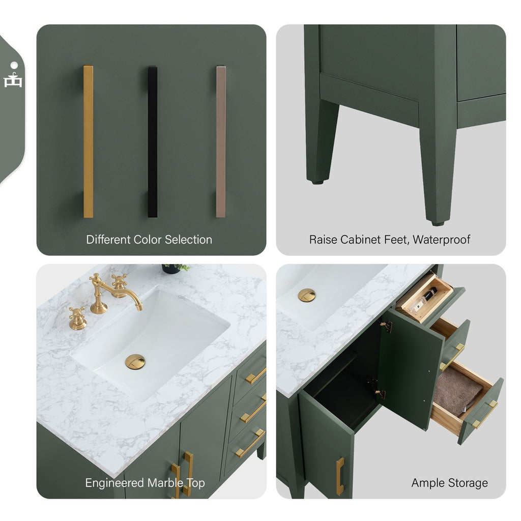 Vintage Green / Matte Black