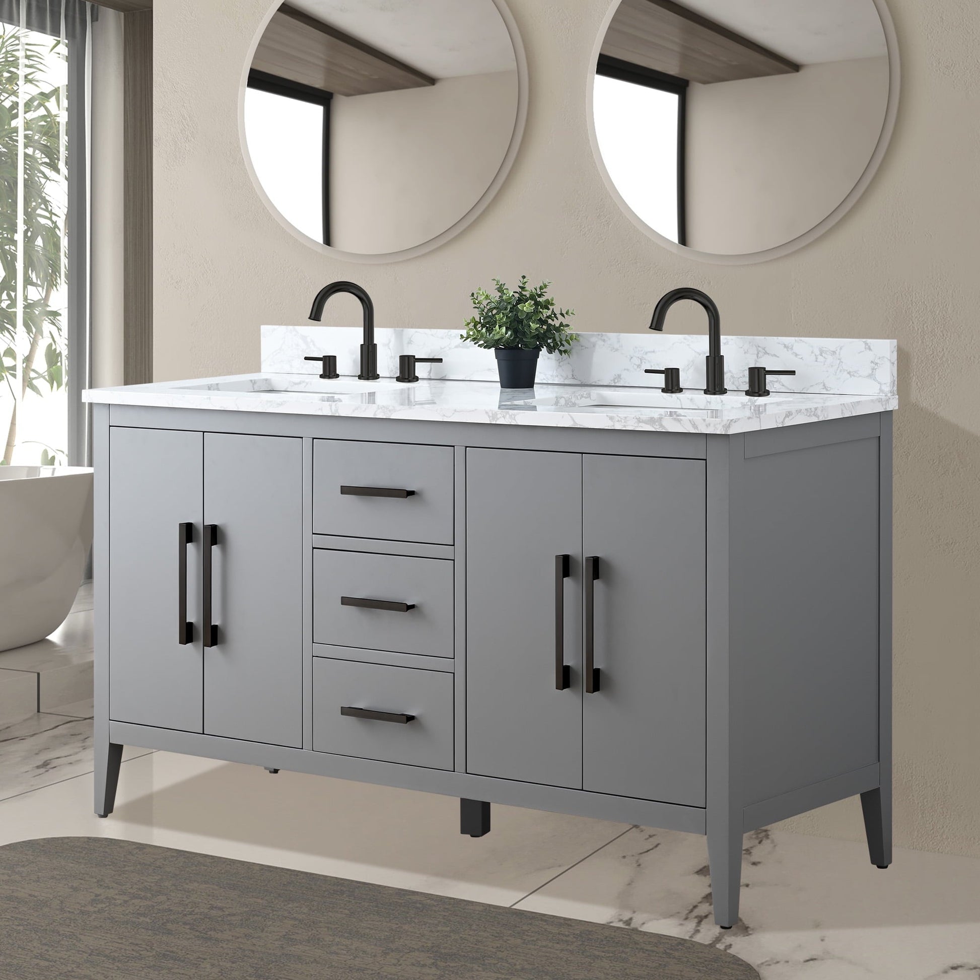 Cashmere Gray / Matte Black