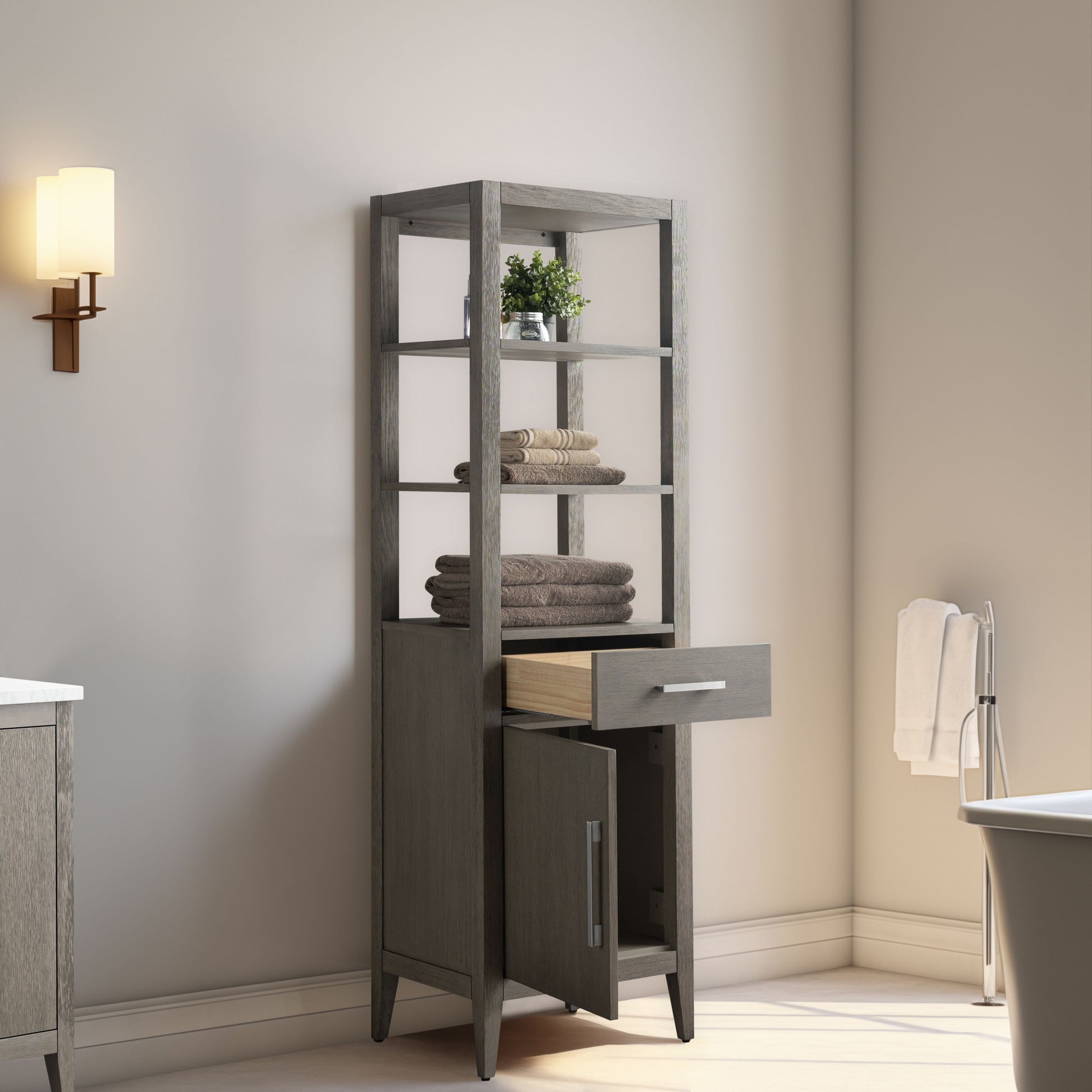 Driftwood Gray / Brushed Nickel