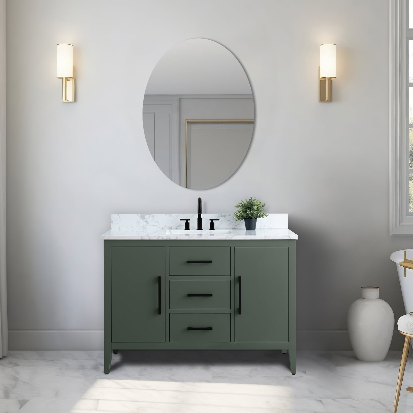 Vintage Green / Matte Black