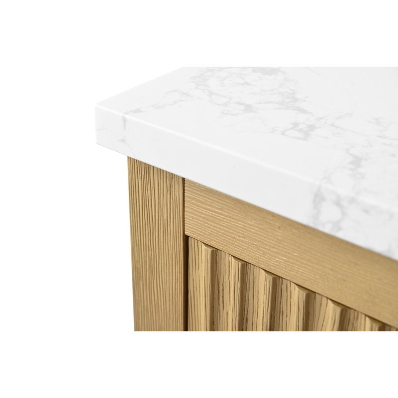 Linear Natural Oak / Golden Brushed