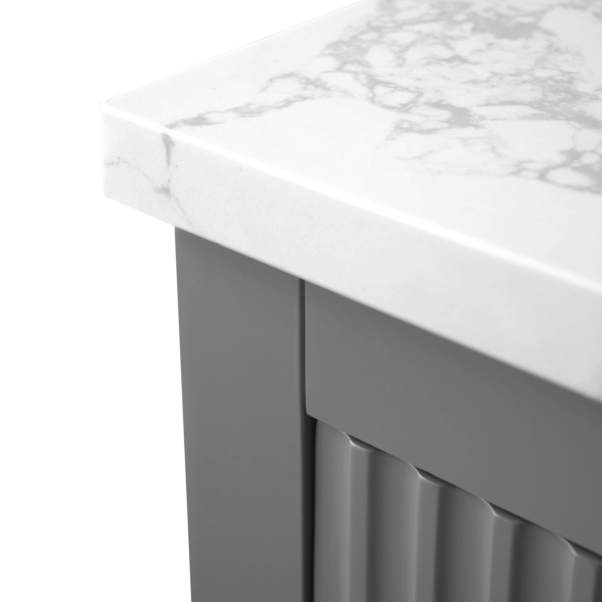 Linear Cashmere Gray / Matte Black