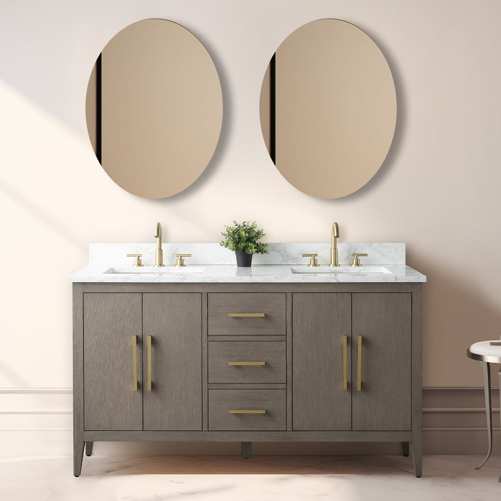 Driftwood Gray / Golden Brushed