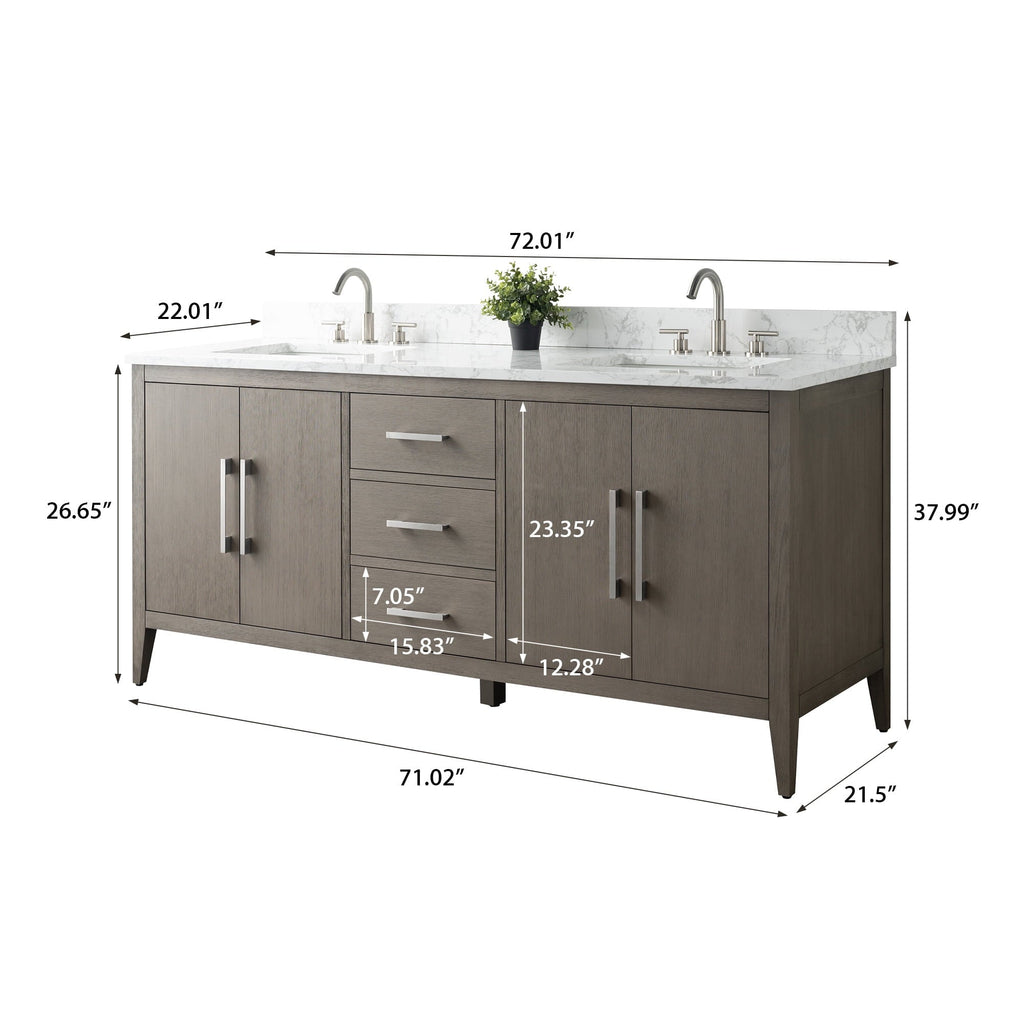 Driftwood Gray / Brushed Nickel