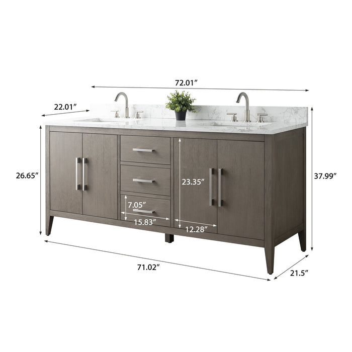 Driftwood Gray / Brushed Nickel