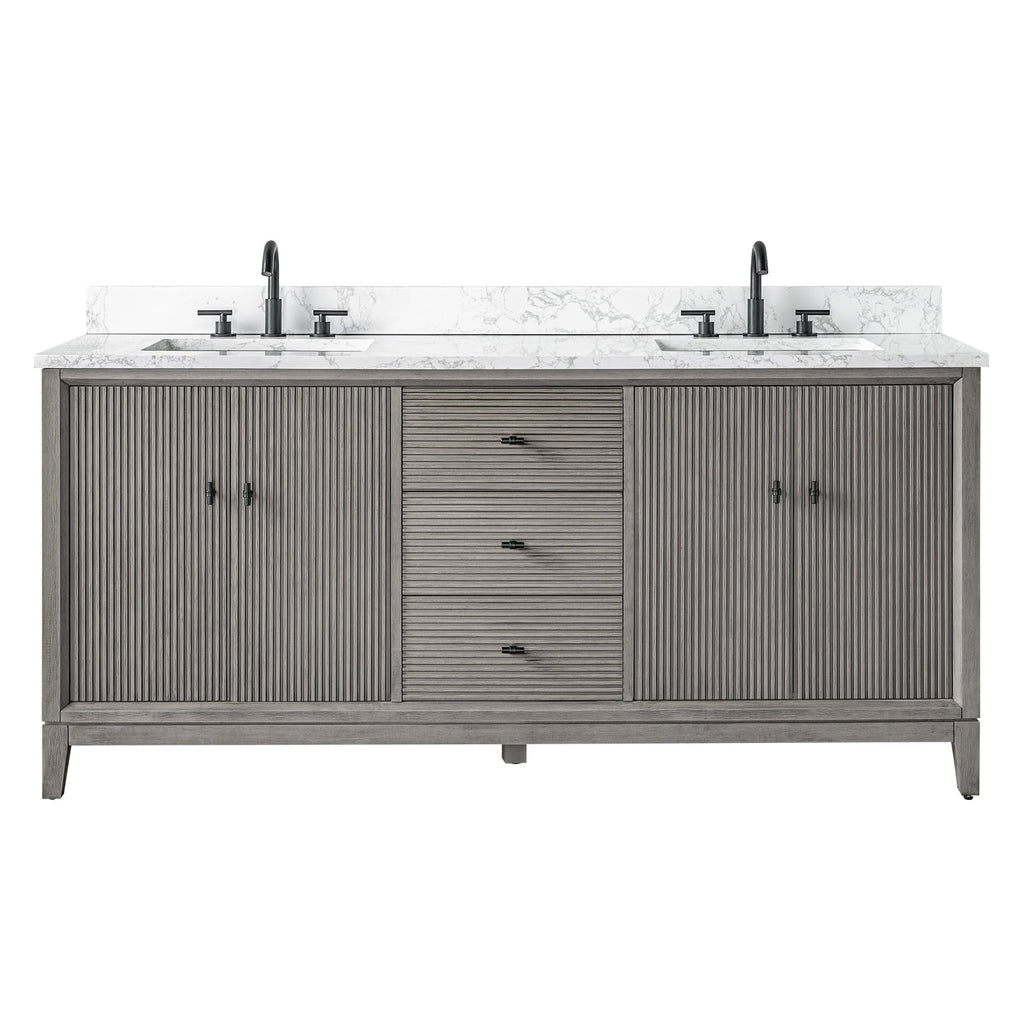 Linear Driftwood Gray / Matte Black