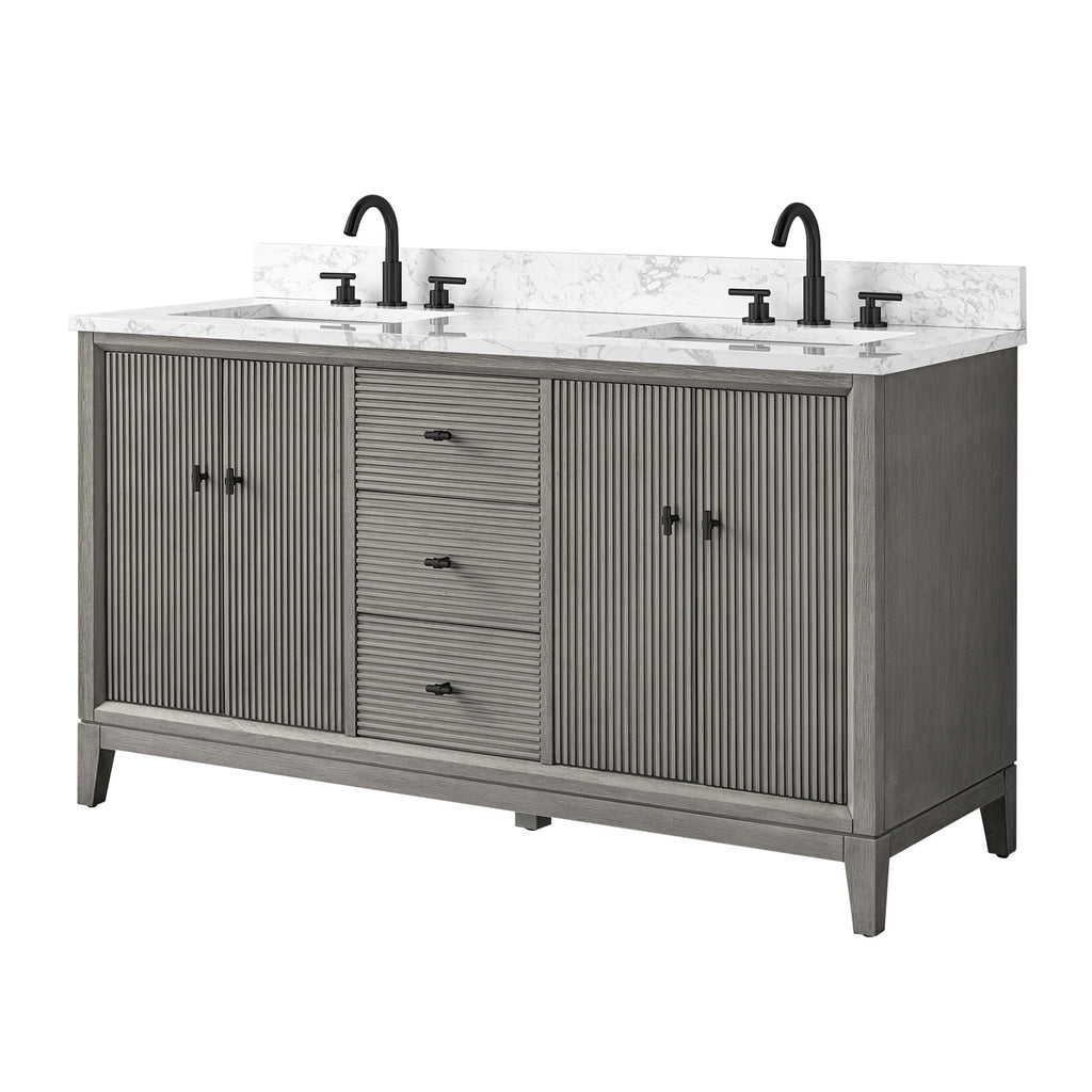 Linear Driftwood Gray / Matte Black