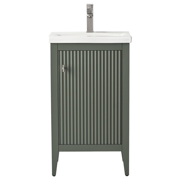 Linear Vintage Green / Brushed Nickel