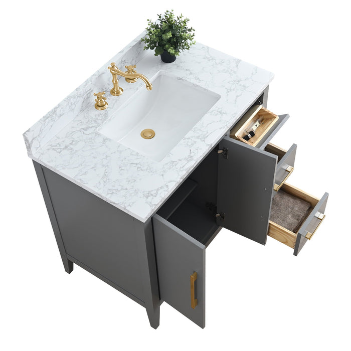 Cashmere Gray / Golden Brushed