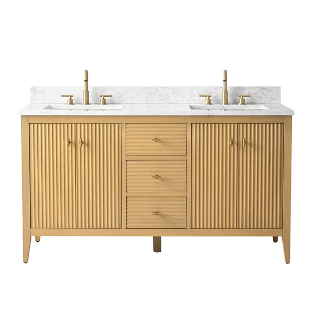 Linear Natural Oak / Golden Brushed