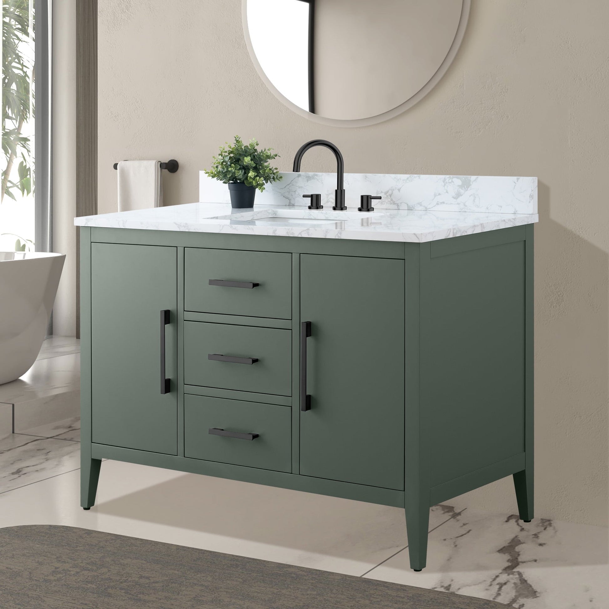 Vintage Green / Matte Black