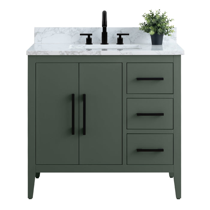 Vintage Green / Matte Black