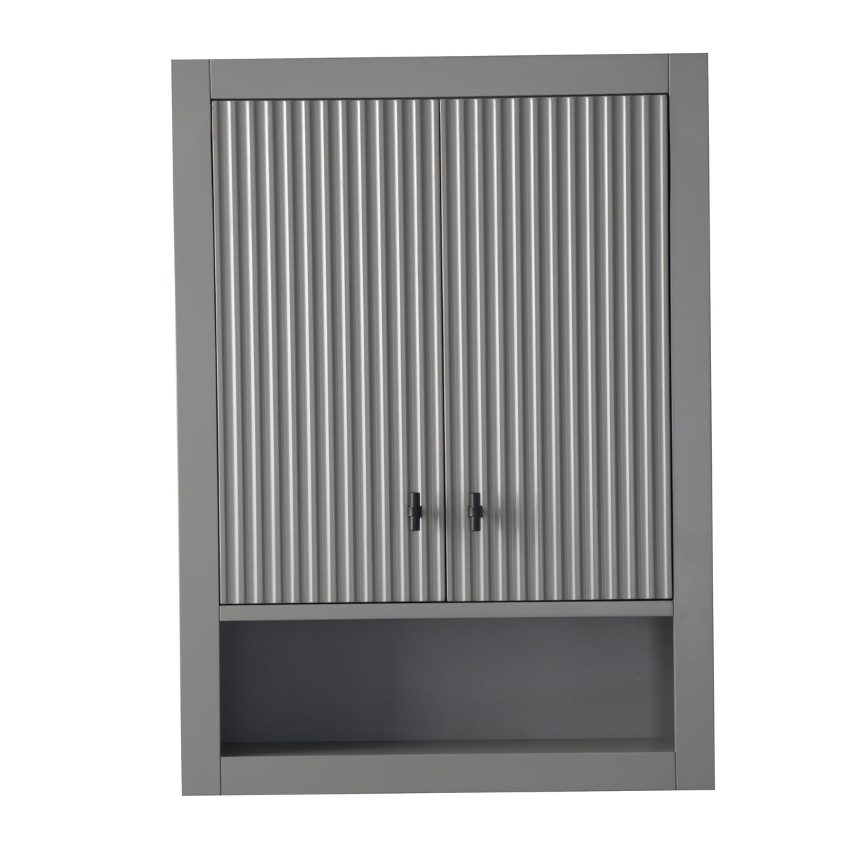Linear Cashmere Gray / Matte Black