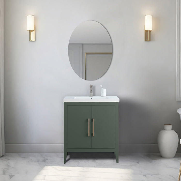 Vintage Green / Brushed Nickel