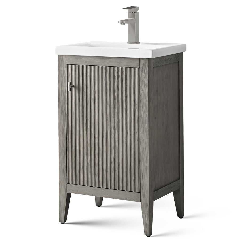 Linear Driftwood Gray / Brushed Nickel