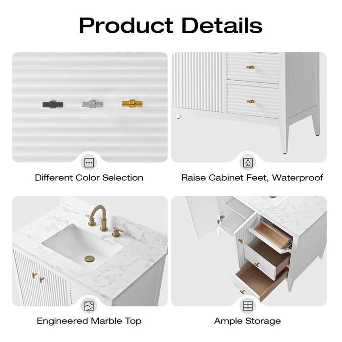 Linear White / Brushed Nickel 