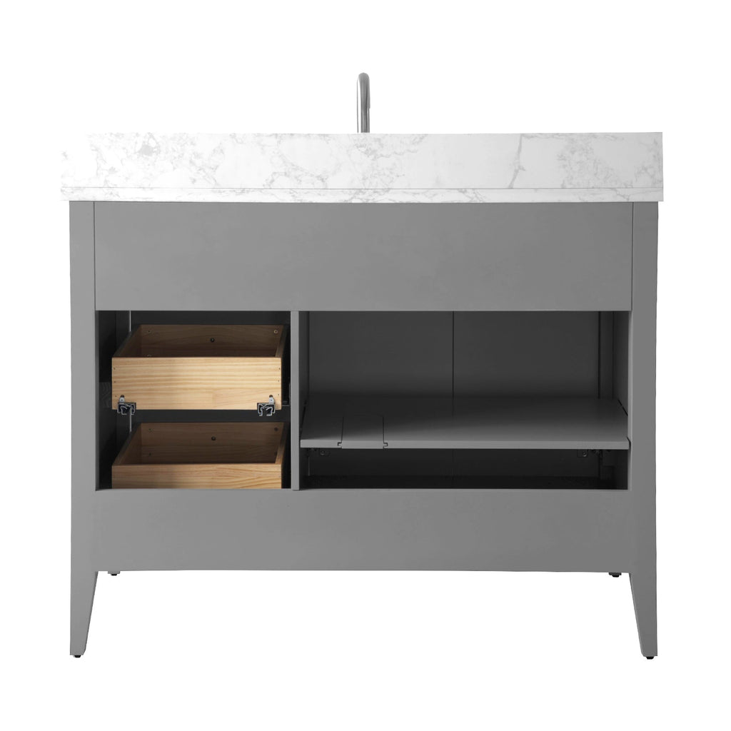 Linear Cashmere Gray / Brushed Nickel