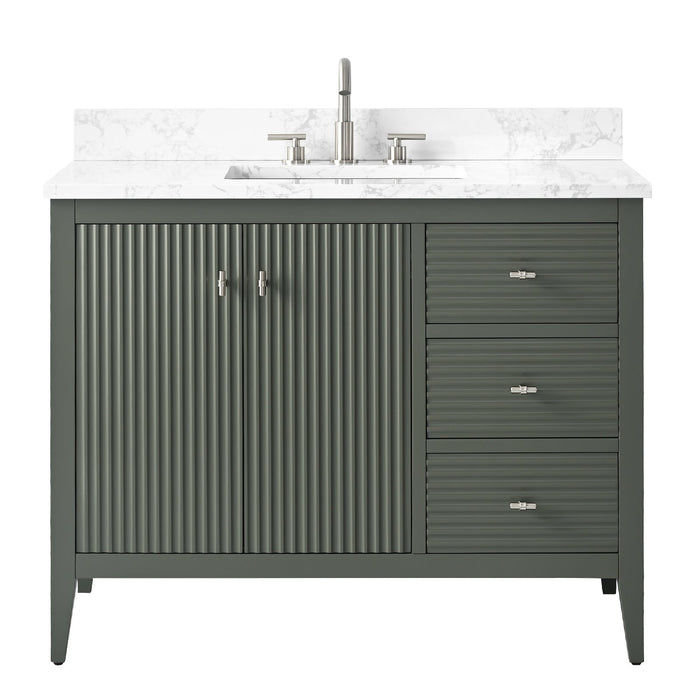 Linear Vintage Green / Brushed Nickel