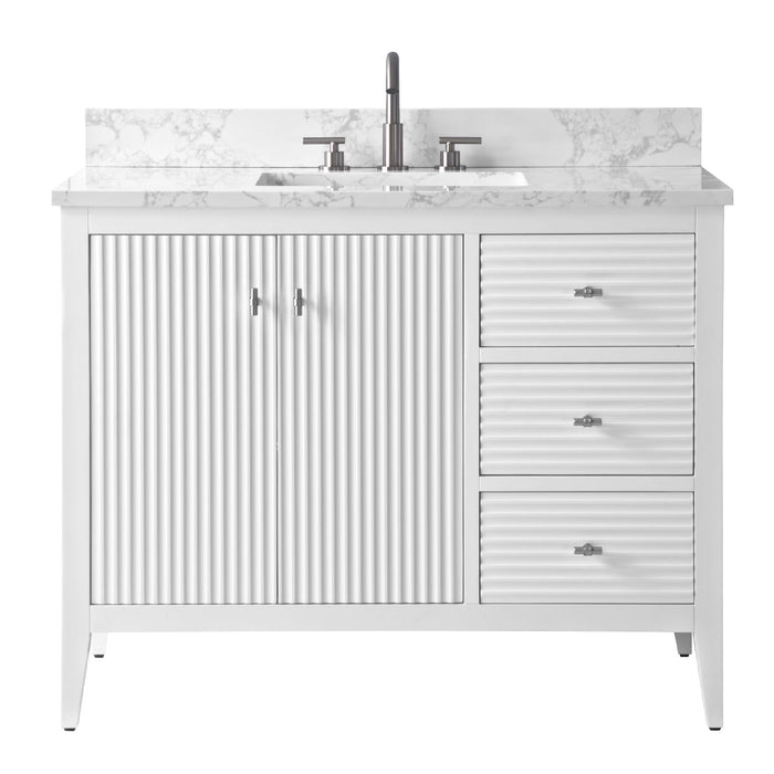 Linear White / Brushed Nickel 