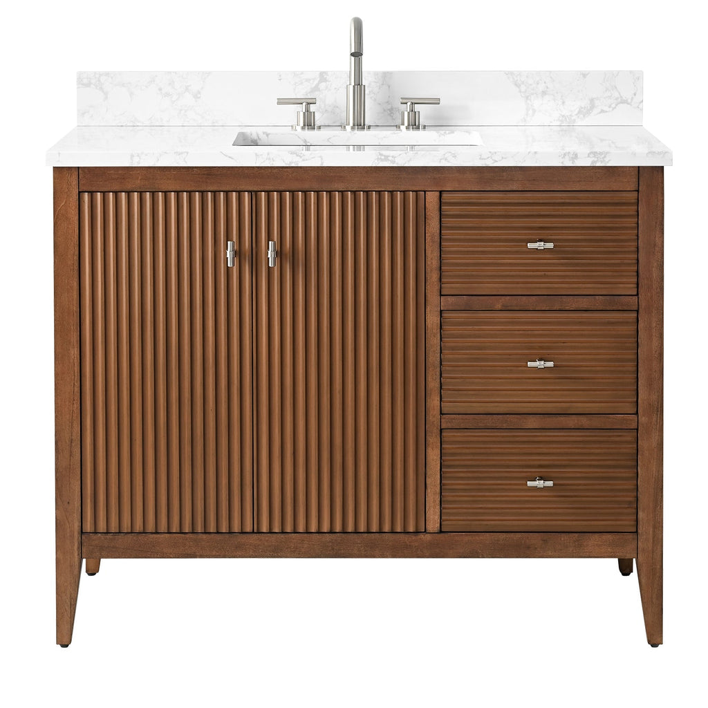 Linear Walnut / Brushed Nickel
