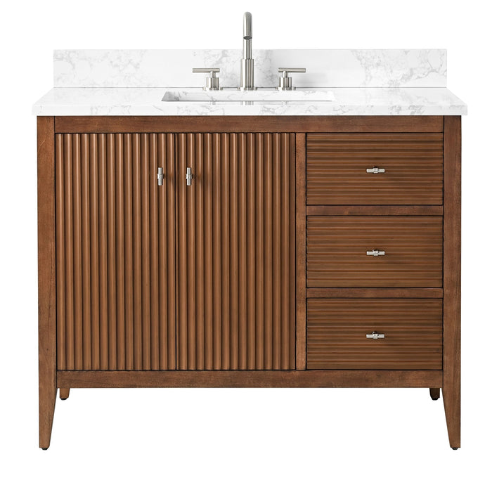 Linear Walnut / Brushed Nickel