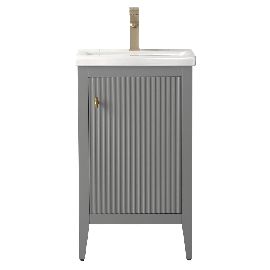 Linear Cashmere Gray / Golden Brushed