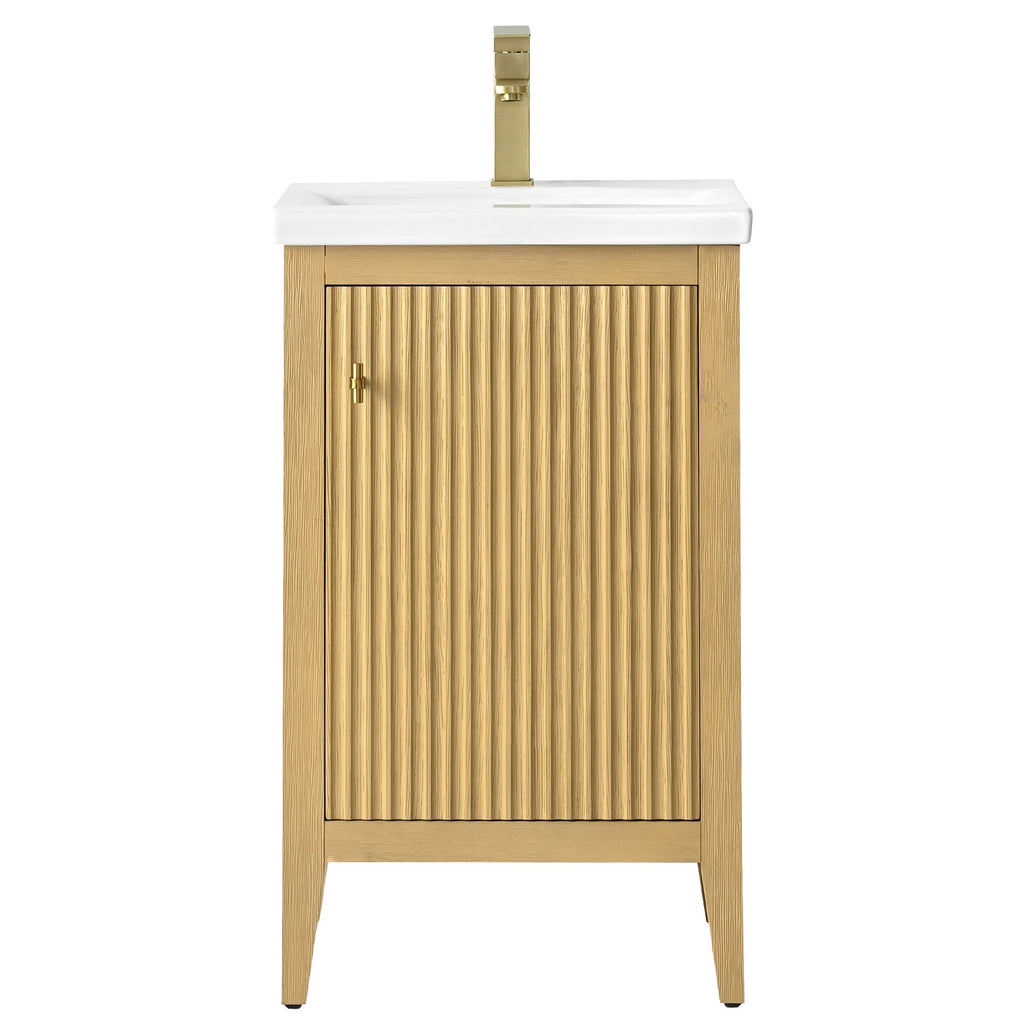 Linear Natural Oak / Golden Brushed