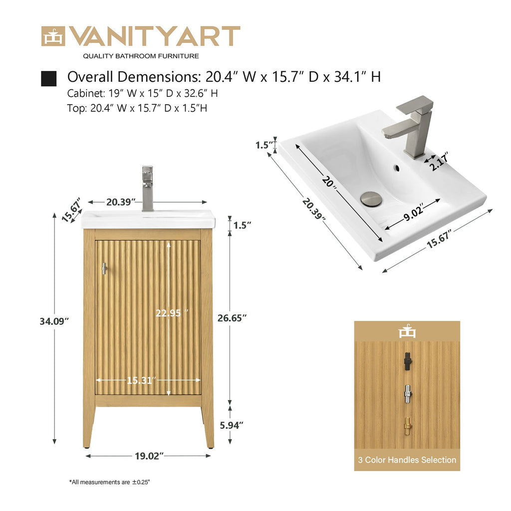 Linear Natural Oak / Brushed Nickel