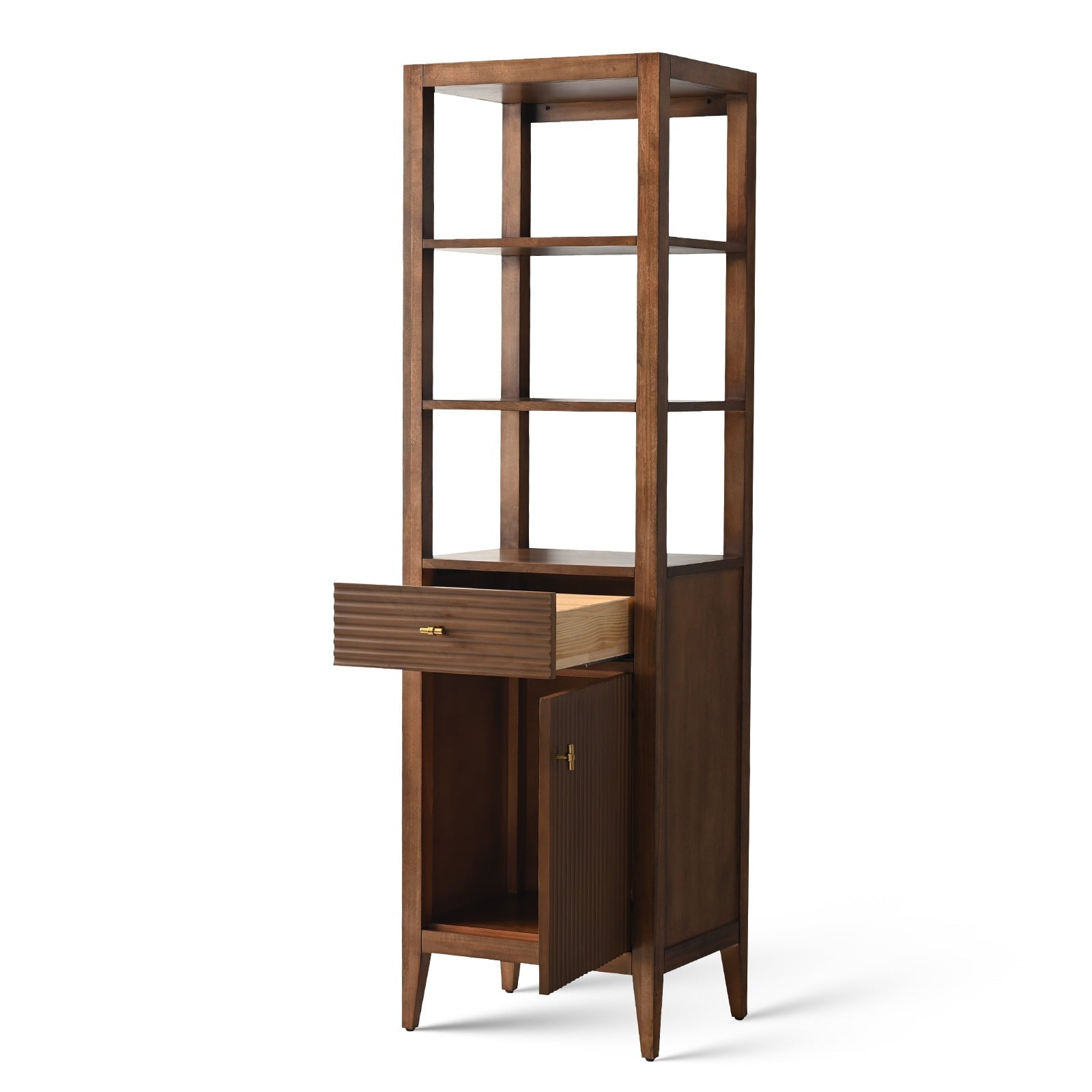 Linear Walnut / Golden Brushed