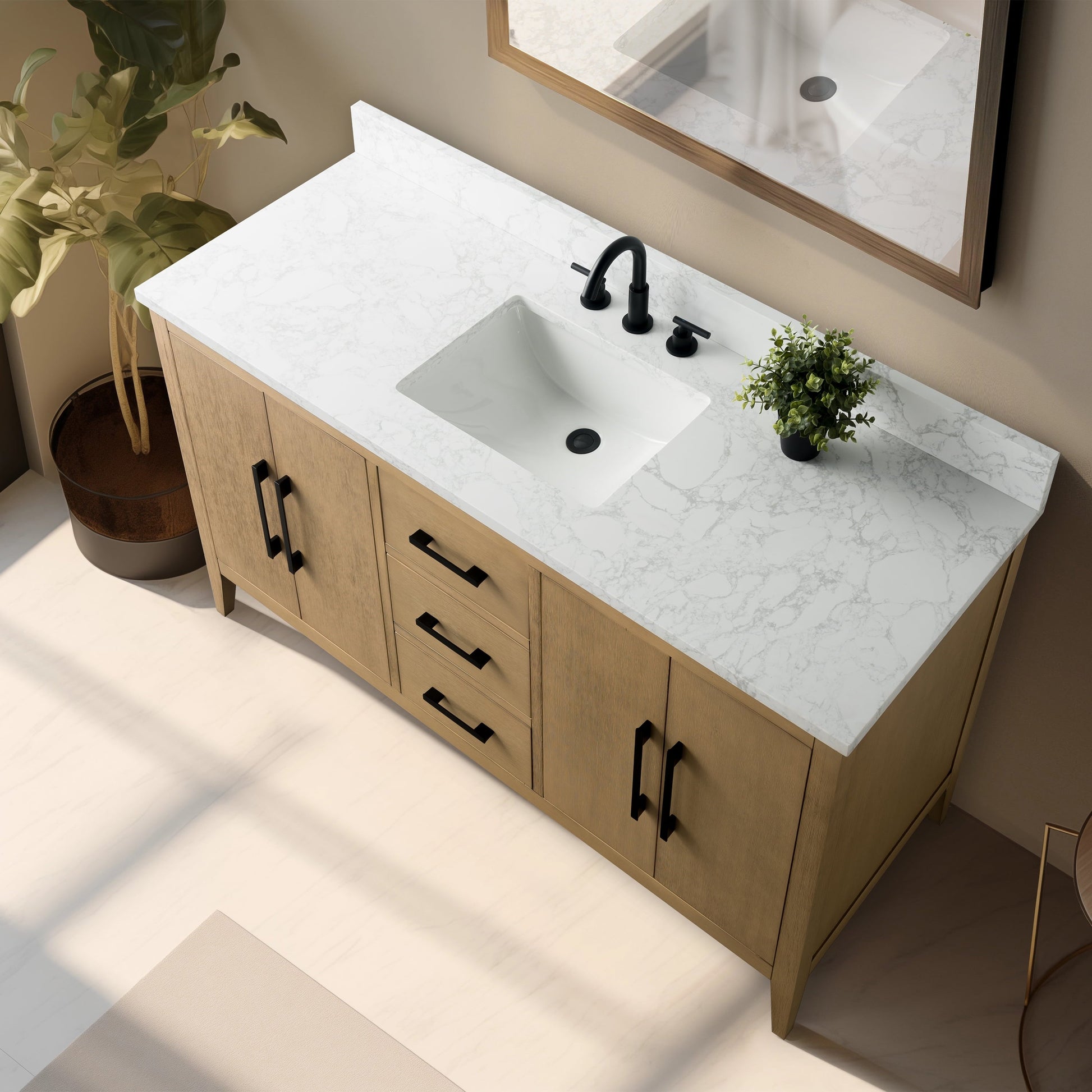 Natural Oak / Matte Black