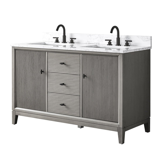 Linear Driftwood Gray / Matte Black