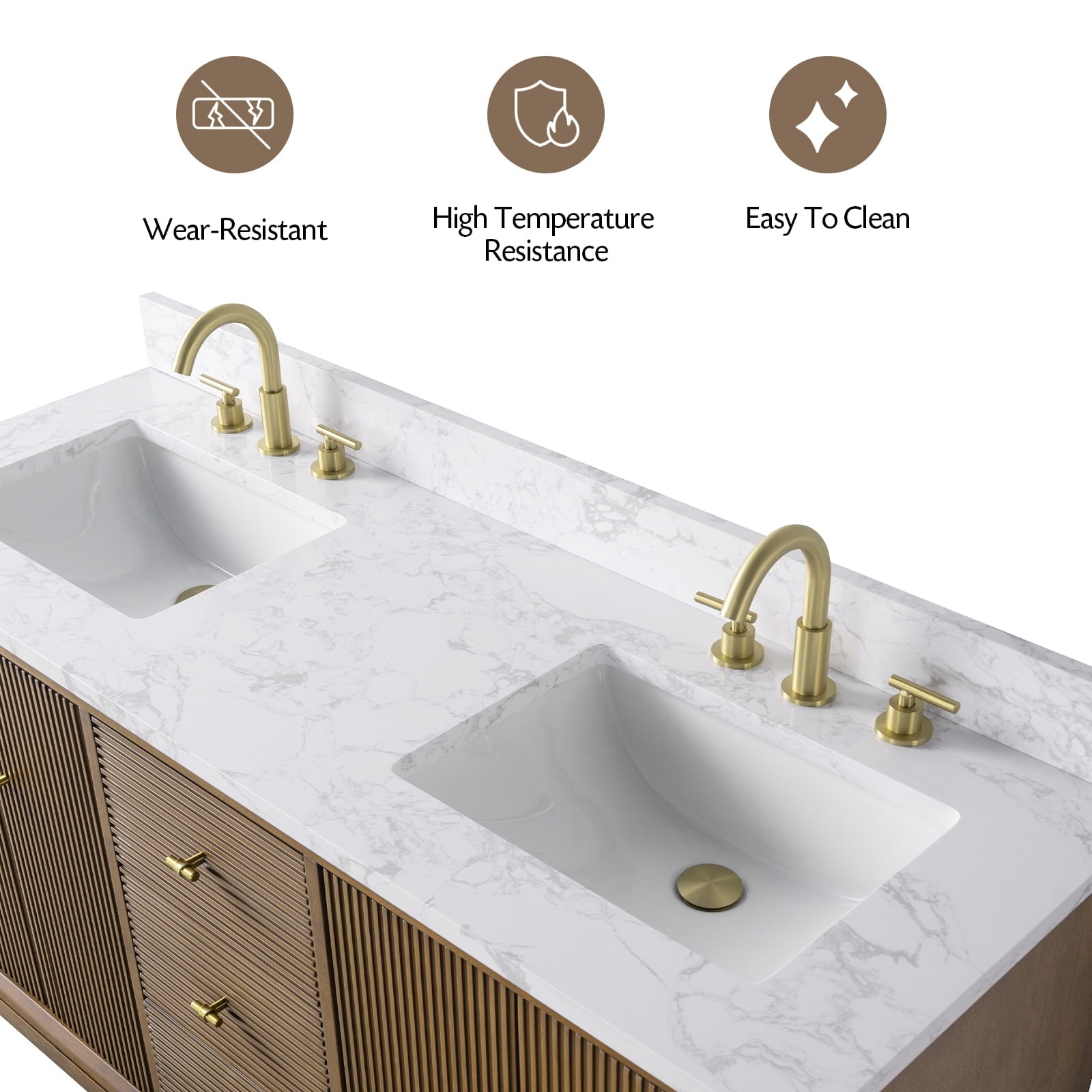 Linear Walnut / Brushed Nickel