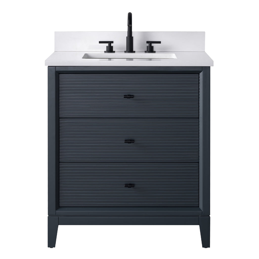 Linear Vintage Spruce Blue / Matte Black